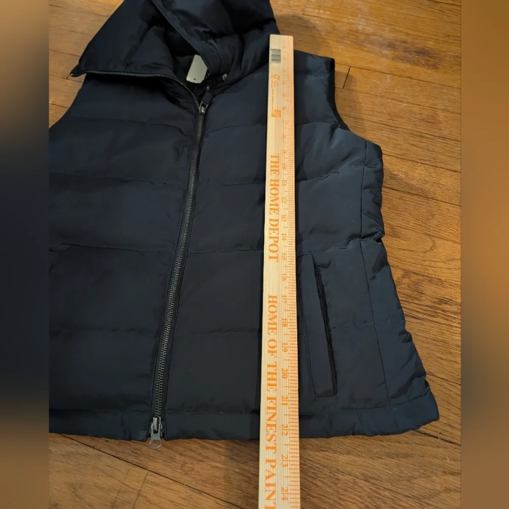 Talbots Navy Duck Down Puffer Vest, Women's Small, NWT